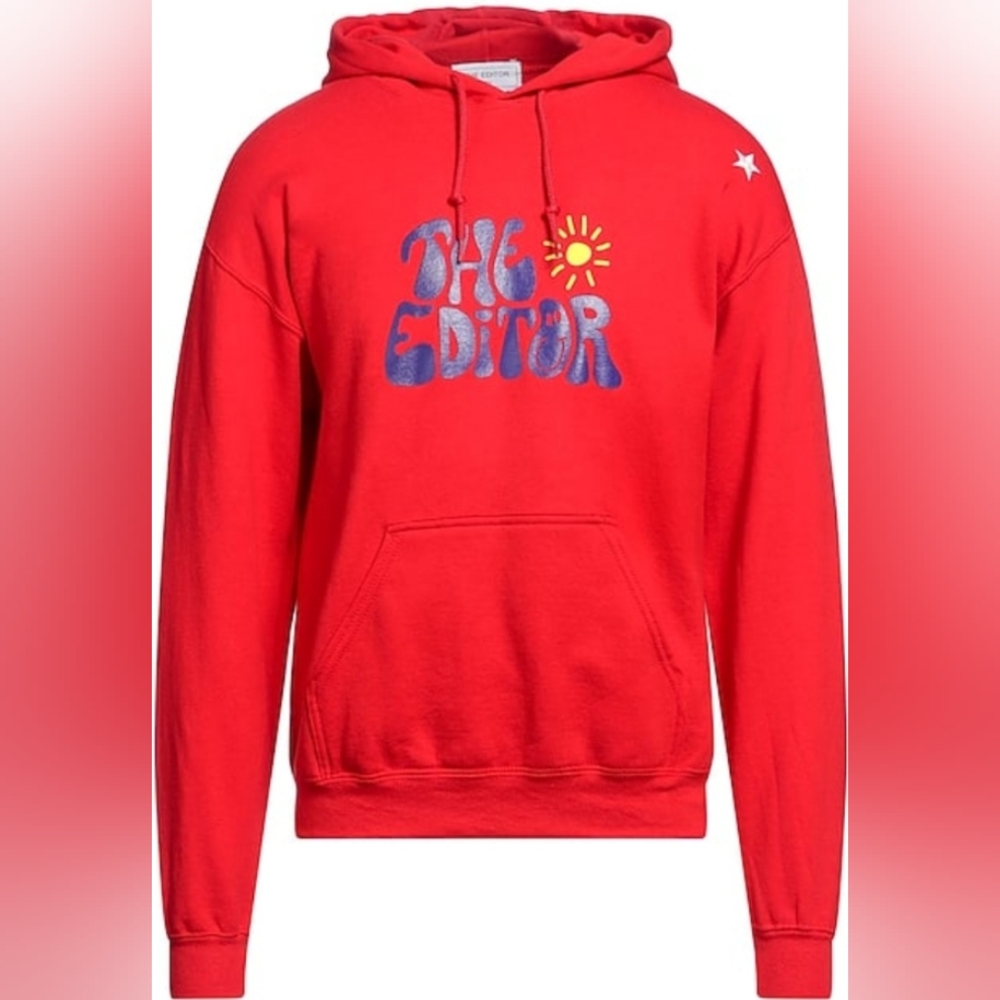The Editor Large Red Hoodie